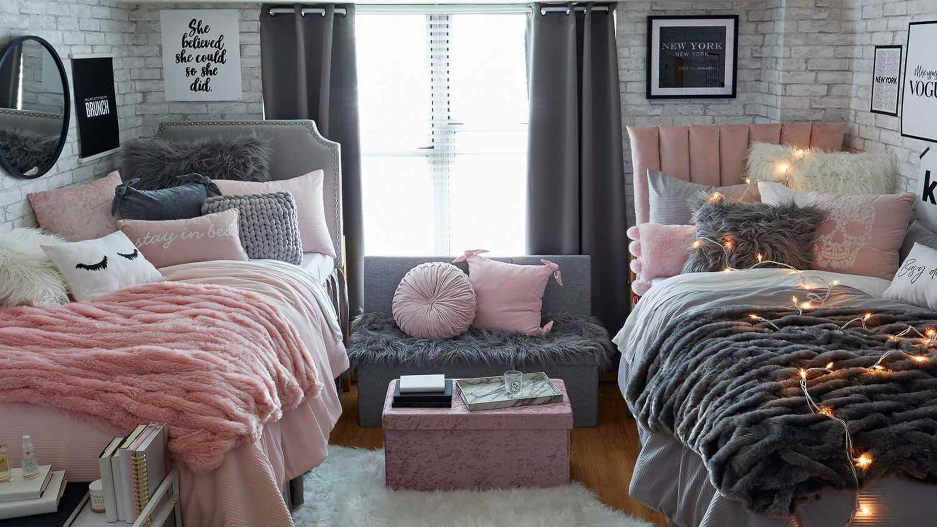 Pink and Grey color scheme ideas