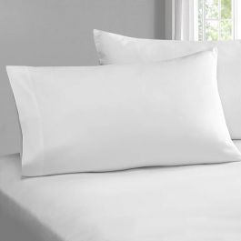 Pizuna 400 Thread Count Cotton Sateen Weave Pillow Cases Set of 2