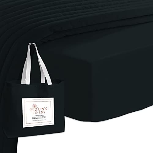 Pizuna 400 Thread Count Cotton Fitted Sheet