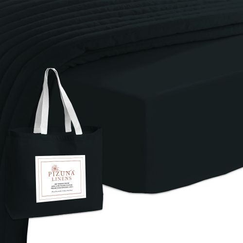 Pizuna 400 Thread Count Cotton Fitted Sheet