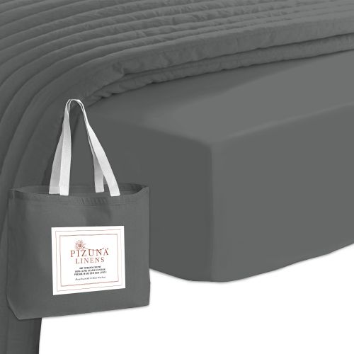 Pizuna 400 Thread Count Cotton Fitted Sheet