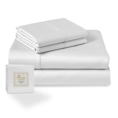 Pizuna Cotton Sheet Set: Enjoy 30% Off Your First Order of Pure Comfort!