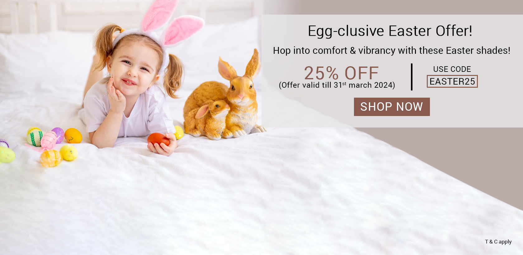 Easter 25% off