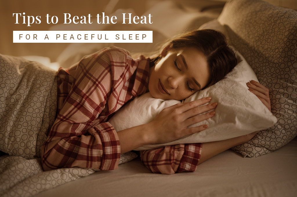 Too hot to sleep? Try these tips. Pizuna Linens Blog