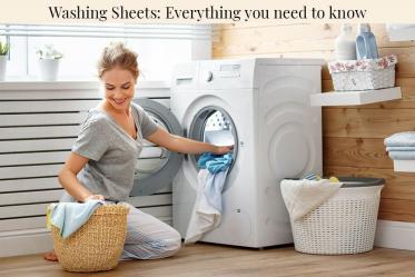 Sheets you'll love longer: Wash Care